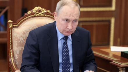 Putin am 13. April 2023.
