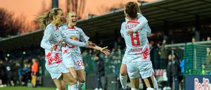 Aufbruchstimmung bei RB Leipzig. Für den derzeitigen Regionalligisten soll die Reise im DFB-Pokal erst der Anfang sein.