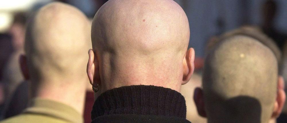 Neonazis (Symbolbild).