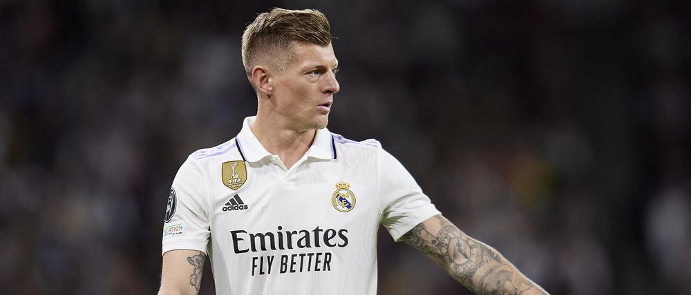 Real Madrids Toni Kroos mahnt zur Vorsicht nach dem Sieg im Viertelfinal-Hinspiel der Champions League über Chelsea.