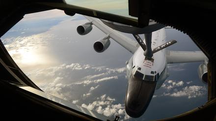 Royal Air Force RC-135V/W Rivet Joint Jet.