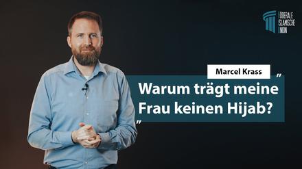 Der Salafist Marcel Krass in einem seiner YouTube-Videos.