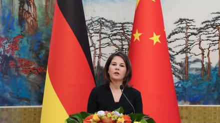 Bundesaußenministerin Annalena Baerbock (Grüne)