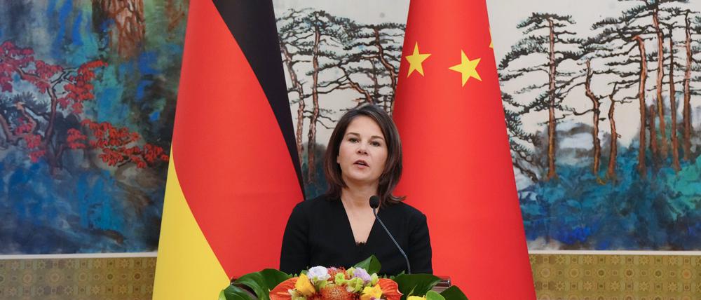 Bundesaußenministerin Annalena Baerbock (Grüne)