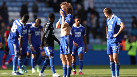 Für Leicester City sieht es nach dem 0:1 im direkten Duell gegen Bournemouth am vergangenen Spieltag zappenduster aus.