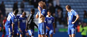 Für Leicester City sieht es nach dem 0:1 im direkten Duell gegen Bournemouth am vergangenen Spieltag zappenduster aus.