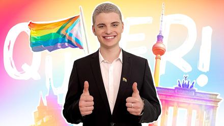 Fabian Grischkat will Berlin queerpolitisch voranbringen.