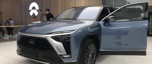 Ein Wagen des chinesischen Autoherstellers NIO (Archivbild)