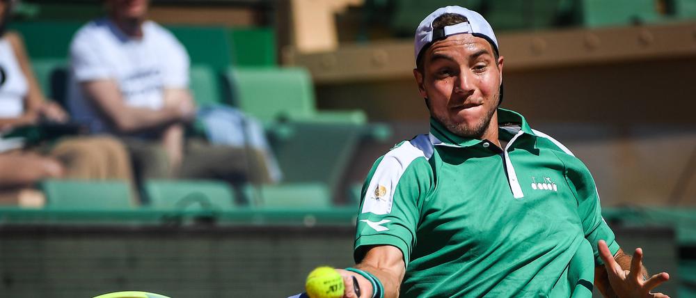 Der deutsche Tennisspieler Jan-Lennard Struff