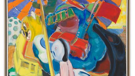 Badestilleben. Gemälde von Christa Dichgans