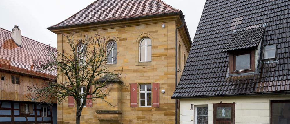 Außenansicht der Synagoge und des jüdischen Museums Ermreuth.