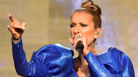 London: Die kanadische Sängerin Celine Dion tritt beim „British Summer Time“ im Hyde Park auf (Archivbild vom 05.07.2019).