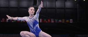 Wladislava Urazowa holte bei Olympia Gold für Russlands Team, das damals unter neutraler Flagge antreten durfte.