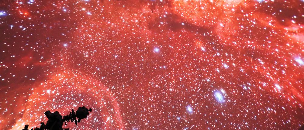 Potsdam, 26.02.2019 / Lokales / Wissenschaft / 
URANIA-Planetarium Potsdam, Sternenprojektor ZKP 2, 
Foto: Ottmar Winter/PNN