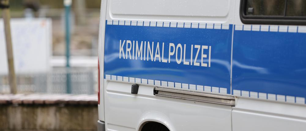 Ein Einsatzfahrzeug der Kriminalpolizei.