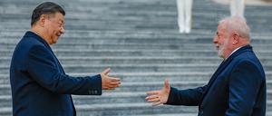 Am Freitag trafen Chinas Präsident Xi Jinping und sein brasilianischer Amtskollege Lula da Silva in Peking aufeinander.