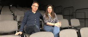 Katrin Wegner und Michael Schmitz von der KungerKiezInitiative in Berlin-Treptow.