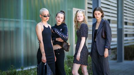 Laura Hinz, Mandy Stenzel, Emily Liptow and Ari Sievert am 26. Juni 2020 in München