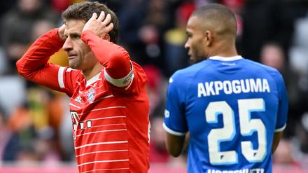 Thomas Müller und die Bayern haderten gegen Hoffenheim vor allem mit sich selbst.
