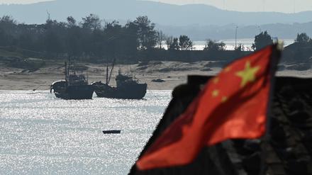 Die Pingtan-Insel, der chinesische Ort, der am dichtesten an Taiwan liegt.