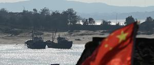 Die Pingtan-Insel, der chinesische Ort, der am dichtesten an Taiwan liegt.