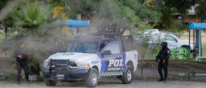 Der Tatort im mexikanischen Bundesstaat Guanajuato