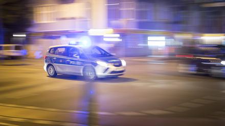 Polizei im Einsatz. (Symbolbild)  