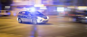 Einsatzwagen der Berliner Polizei, Symbolbild.