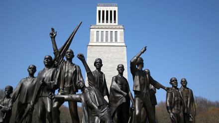 Nationale Mahn und Gedenkstätte Buchenwald: Skulptur von Fritz Cremer