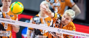 Ruben Schott von den BR Volleys sieht bei sich und seinem Team noch Luft nach oben.