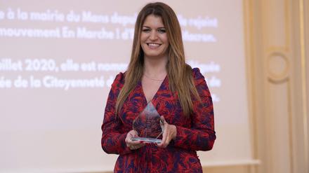 Marlene Schiappa bei der Verleihung des „Forbes 40 Women of the Year Award 2023“ in Paris.