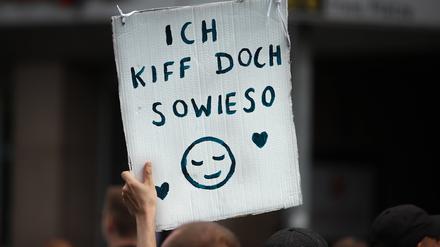 Friedlicher Protest beim „Global Marijuana March“ in Düsseldorf vor einem Jahr. 