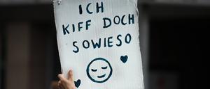 Friedlicher Protest beim „Global Marijuana March“ in Düsseldorf vor einem Jahr. 