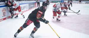 Tobias Eder ist mit dem Nationalteam gefordert, bevor er das Eisbären-Trikot überstreift.