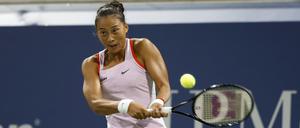 Zheng Qinwen hat sich in Stuttgart vorsichtig zum Fall Peng Shuai geäußert. 