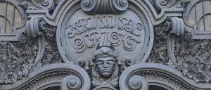 Justitia am Kriminalgericht, Turmstraße, Berlin-Moabit.