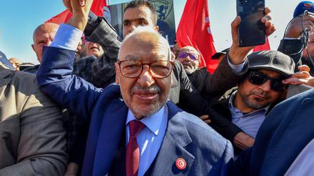 Der Oppositionelle Rached Ghannouchi wurde festgenommen.