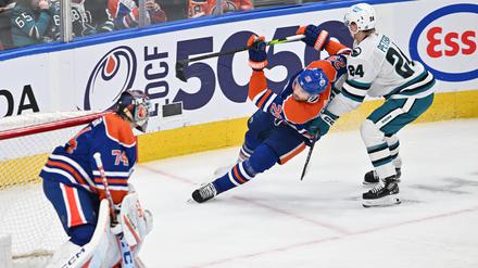 Gestrauchelt, aber noch nicht gefallen. Leon Draisaitl erwartet eine Reaktion seiner Mannschaft in Spiel zwei gegen die LA Kings.