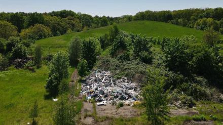 Auch eine Schuttsortieranlage in Neustadt (Dosse) hat Brandenburg geerbt.