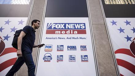 Der Hauptsitz von Fox News in New York.