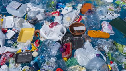 80.000 Tonnen Plastik treiben im so genannten Großen Pazifischen Müllstrudel.