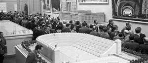 Eröffnung der Ausstellung „Nueva arquitectura alemana“ in Barcelona, 1942