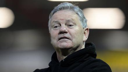 John Yems, Manager von Crawley Town während des Sky Bet League 2 Spiels zwischen Exeter City und Crawley Town im St James Park, Exeter am 15. März 2022.