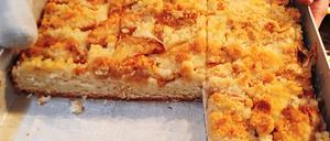 Blechkuchen vom Sauerteig-Gott Florian Domberger.