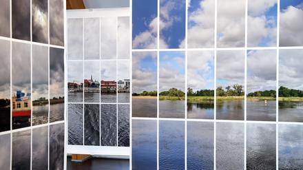 Götz Lemberg, Ausstellung „Oder-Cuts“, Porträt einer Grenz.Fluss.Landschaft, Haus der Brandenburgisch-Preußischen Geschichte (HBPG).