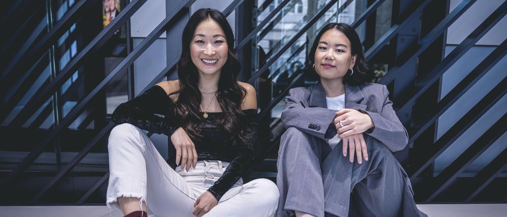 Saruul Krause-Jentsch (links) und Conny Zhang (rechts).