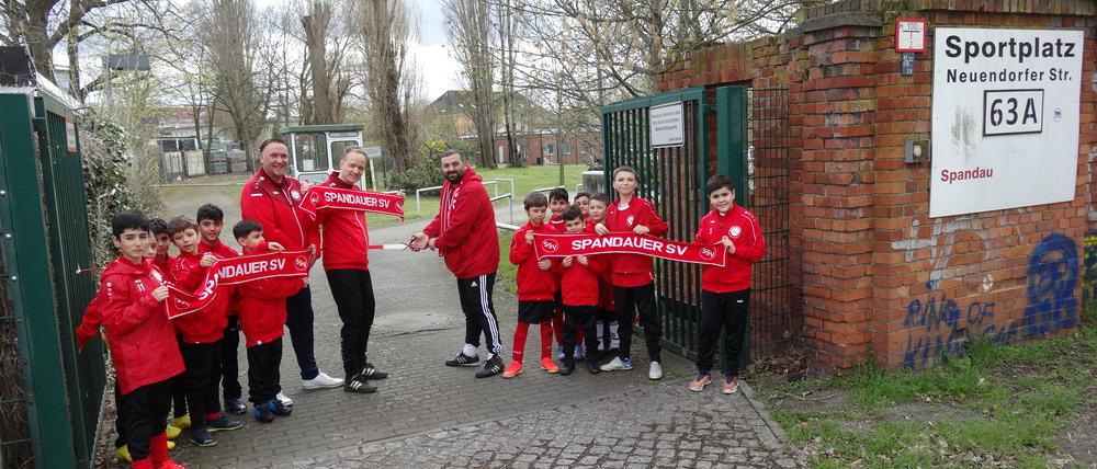 SSV Spandauer SV ist zurück an der Neuendorfer Straße. 