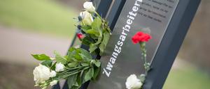 An vielen Orte in Berlin gab es Lager, in denen Zwangsarbeiter inhaftiert waren.