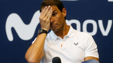 Rafael Nadal hat seit Januar nicht mehr Tennis gespielt.