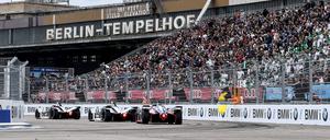 Seit 2015 fährt die Formel E in Berlin, bei der Premiere damals auch schon auf dem Tempelhofer Feld.
